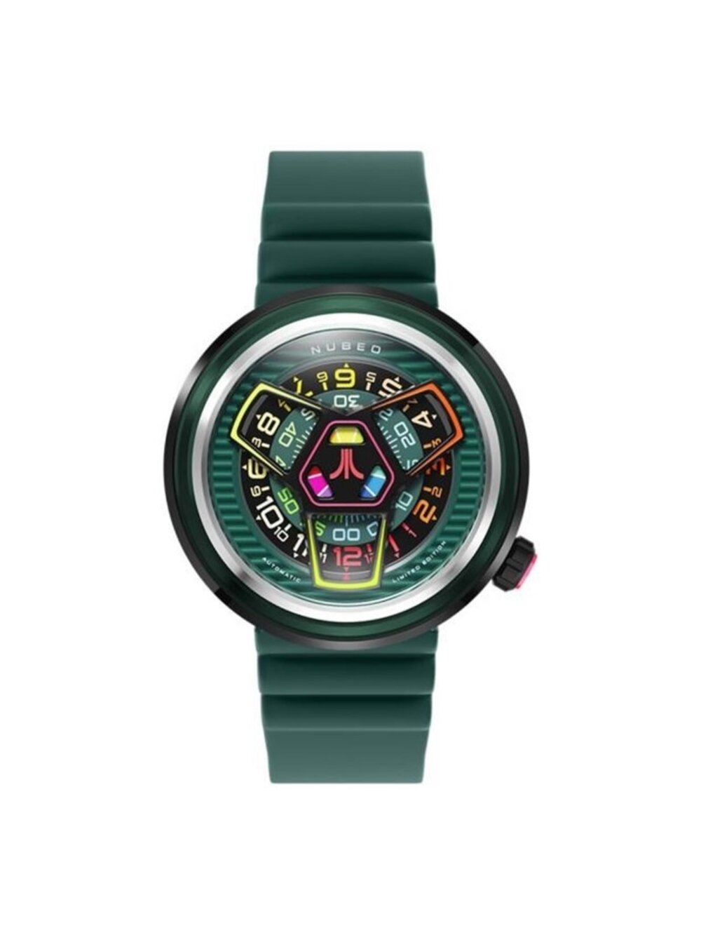 NWT Nubeo Ventana Green Dial Men's Watch